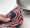 Decorative Silicone Trivet | American Flag